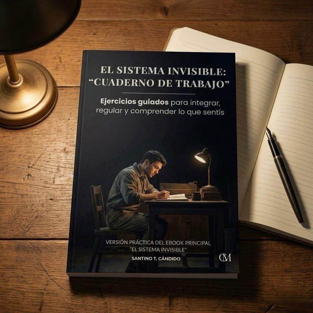 portada de cuaderno de trabajo de sistema invisible